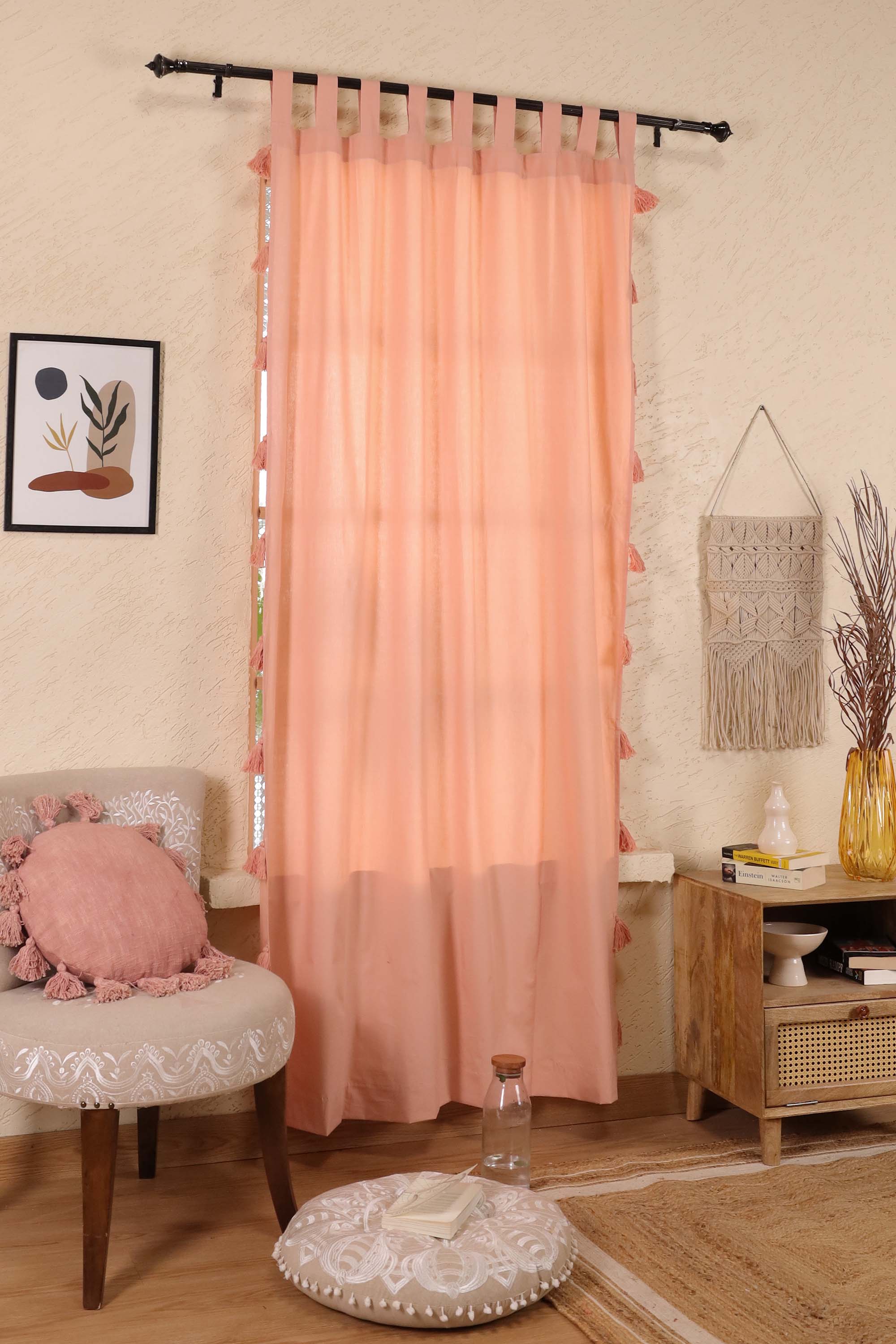 Dreamy Tassel Curtain - Set of 2