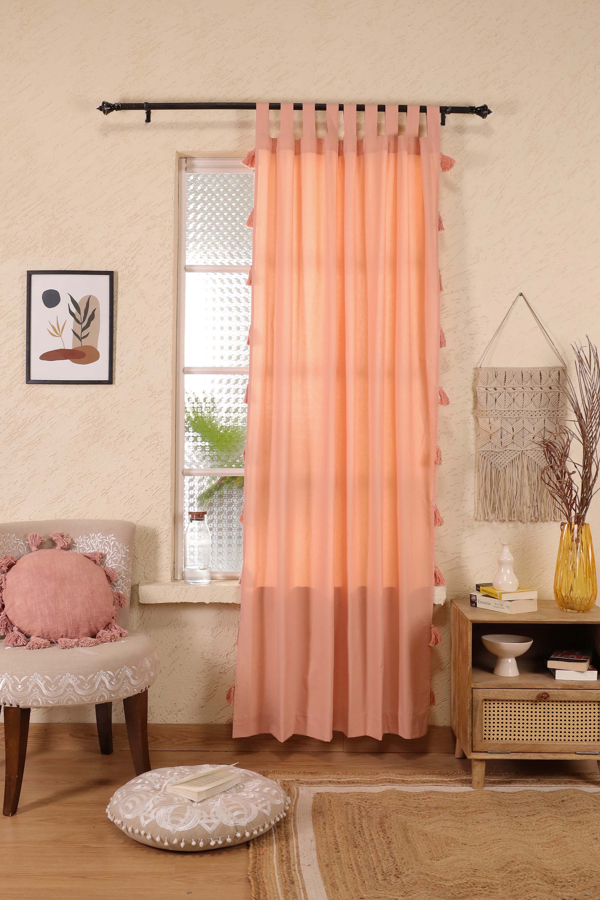 Dreamy Tassel Curtain - Set of 2