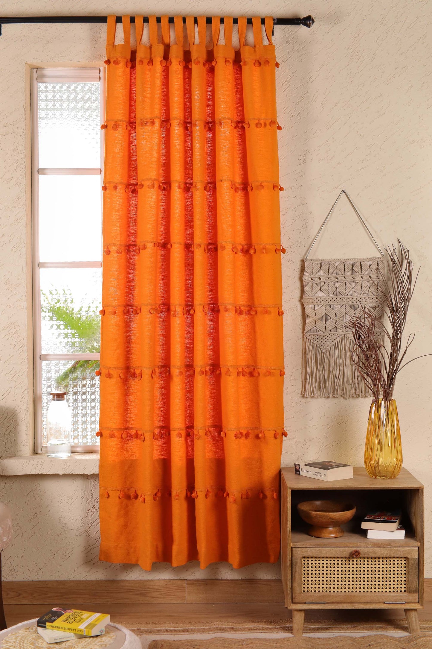 Monochrome Marvels Curtain - Set of 2