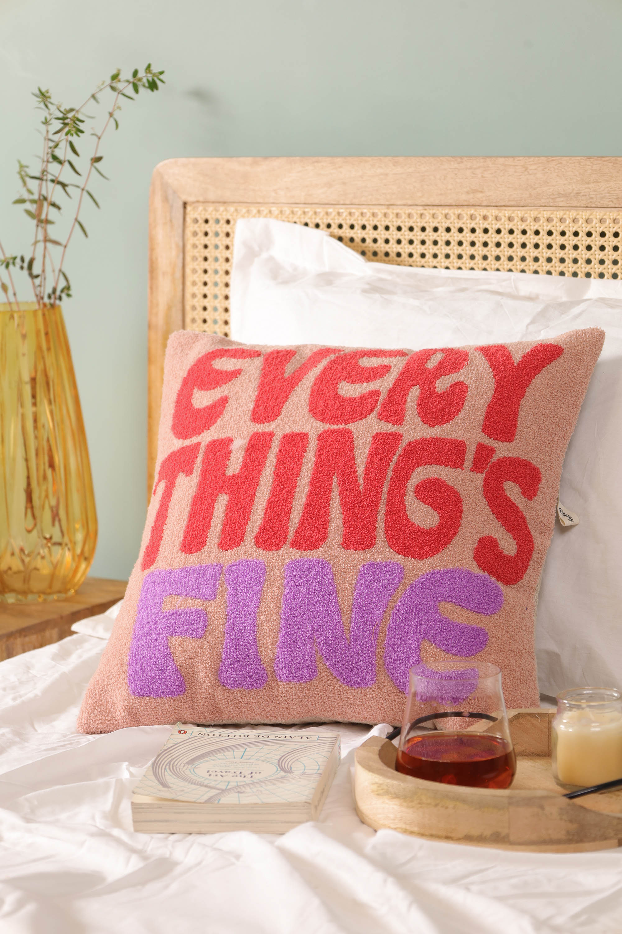 Everything's Fine Pillow