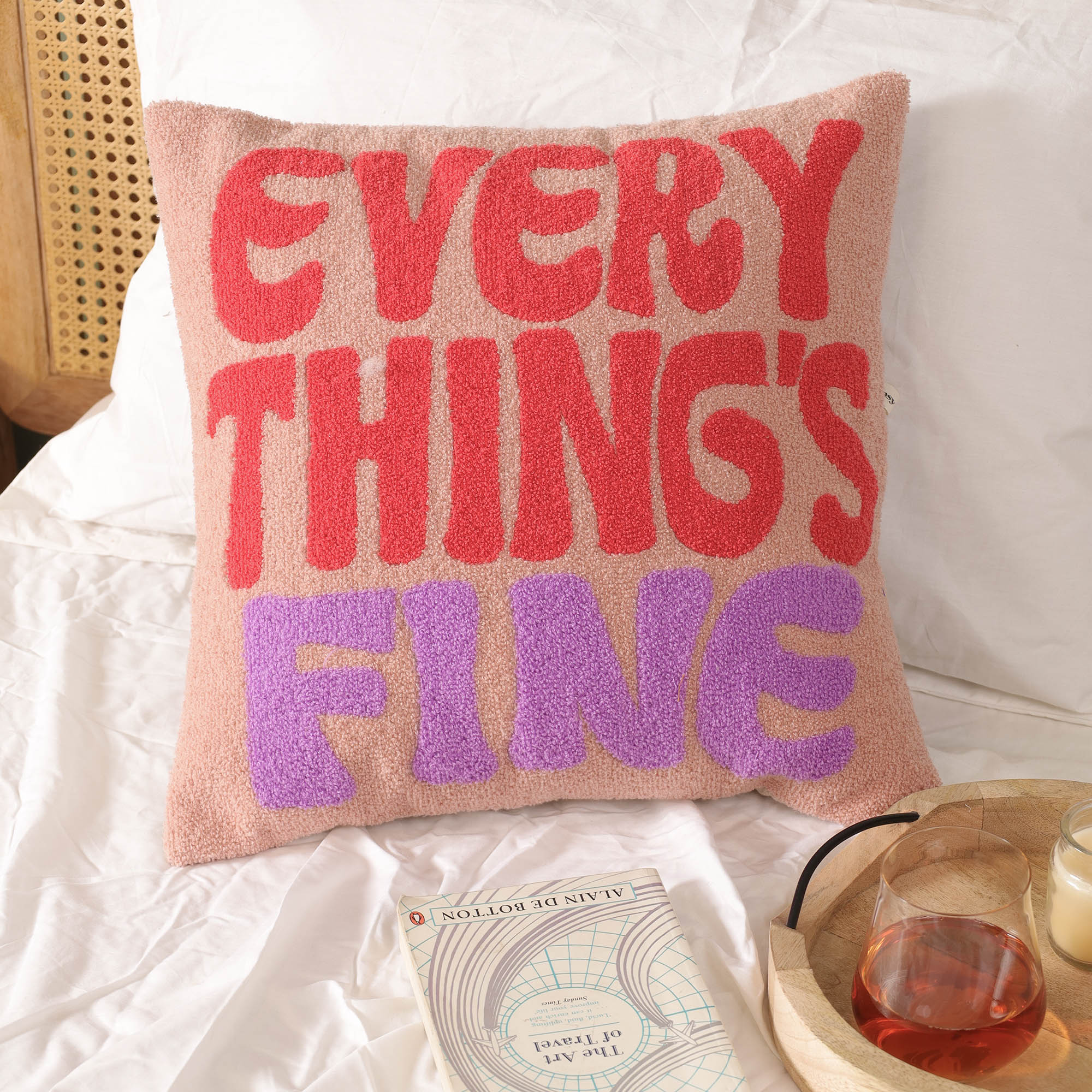 Everything's Fine Pillow