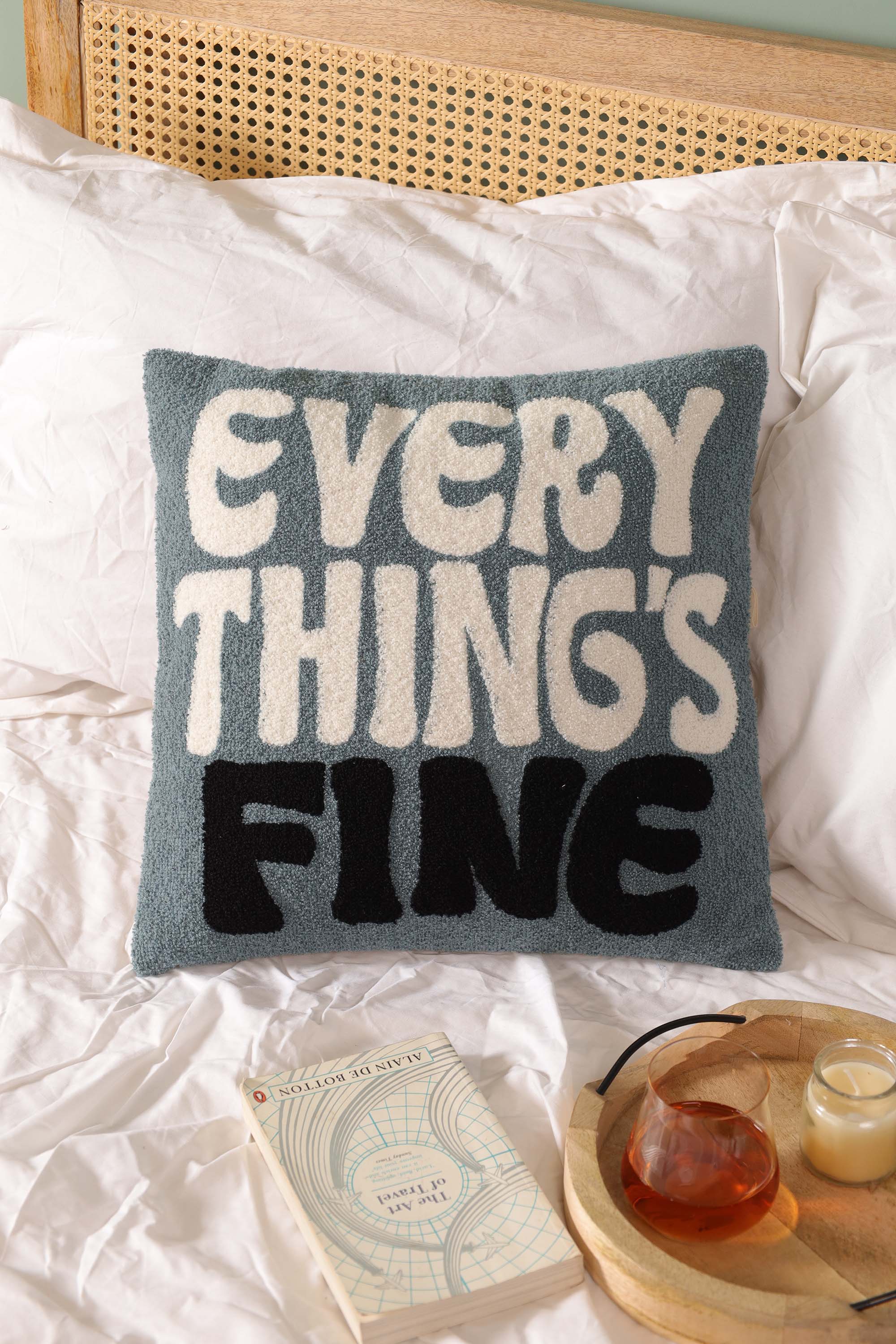 Everything's Fine Pillow