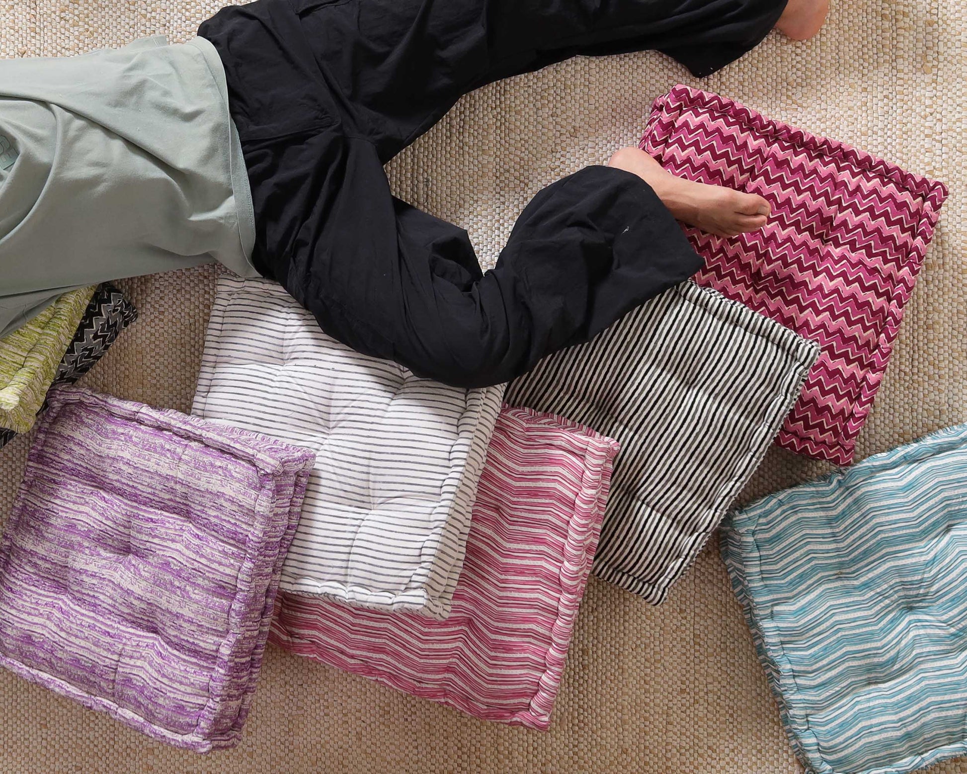 Fuchsia Fun Floor cushion