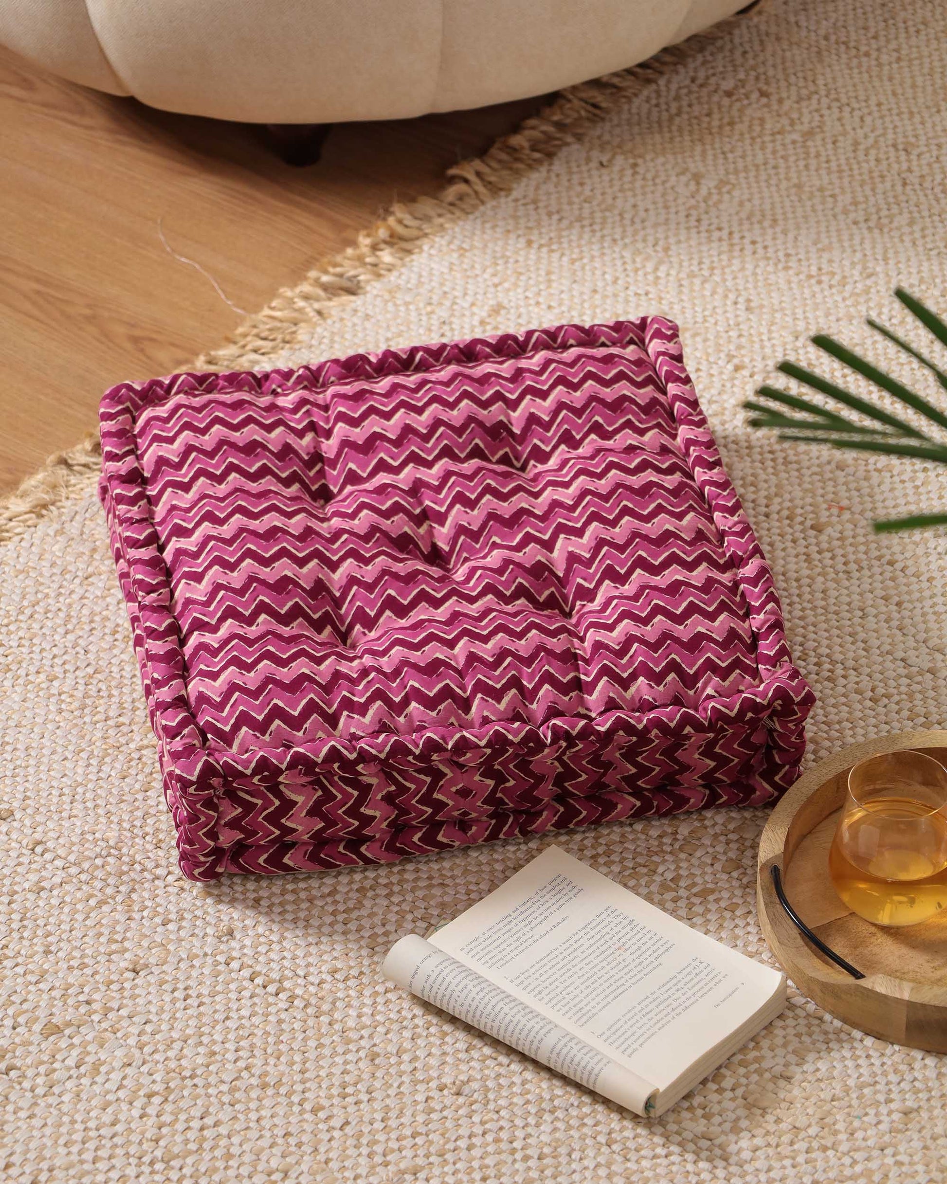 Fuchsia Fun Floor cushion