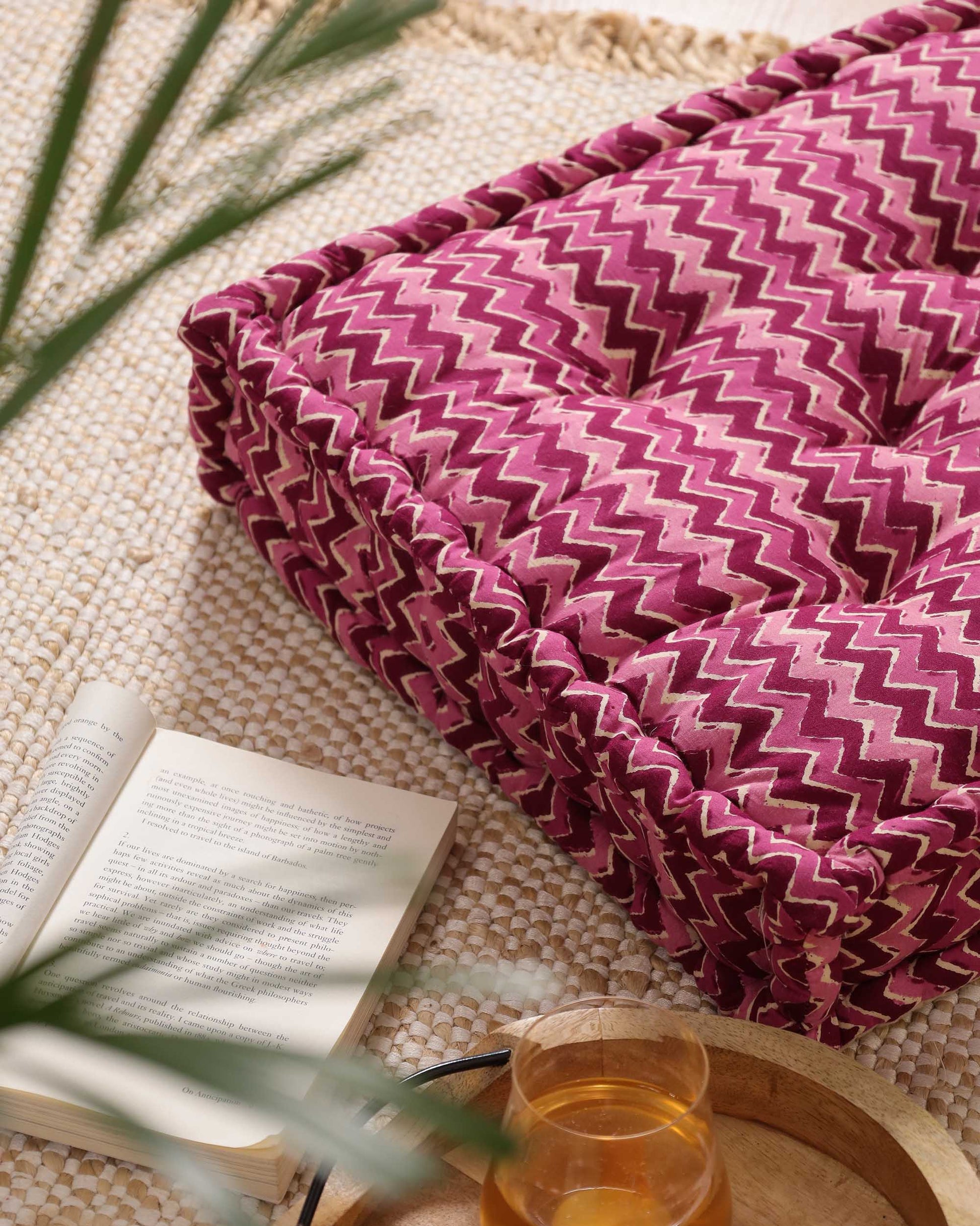 Fuchsia Fun Floor cushion