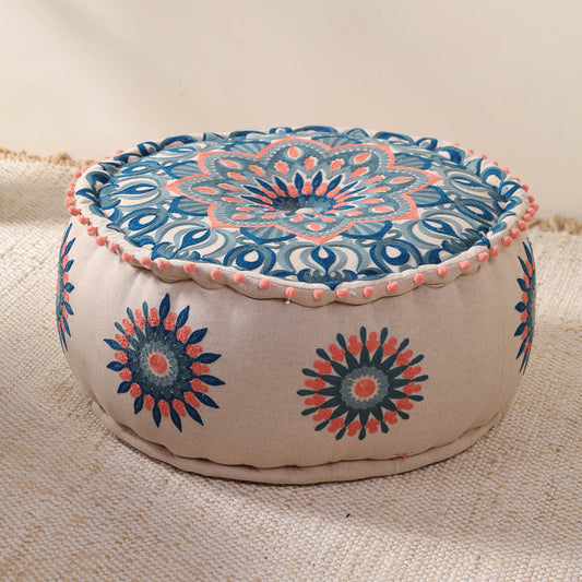 Whispering Threads Ottoman pouf