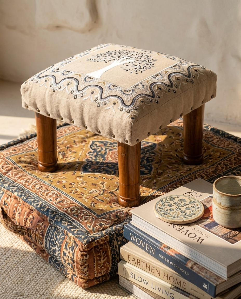 Tree of Life Footstool