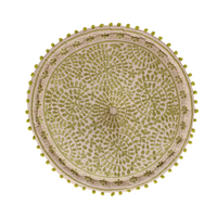 Olive Green Euphoria Ottoman Pouf