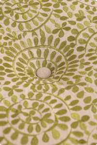 Olive Green Euphoria Ottoman Pouf