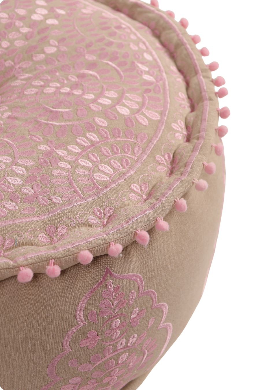 Pink Euphoria Ottoman Pouf