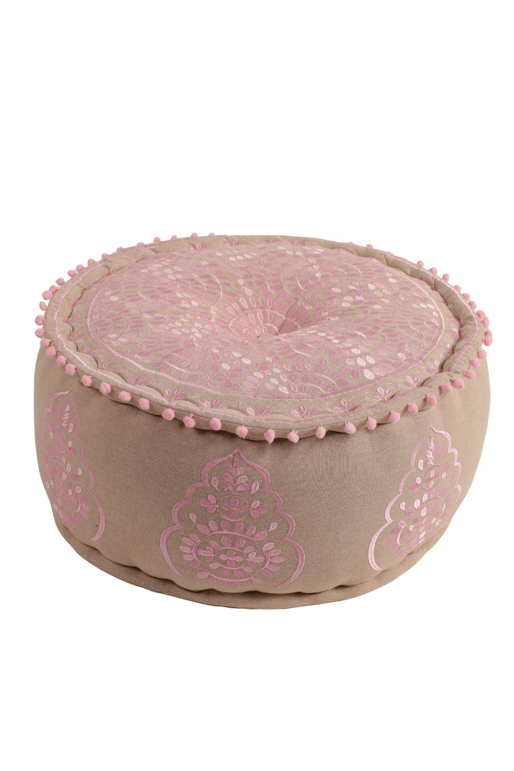 Pink Euphoria Ottoman pouf