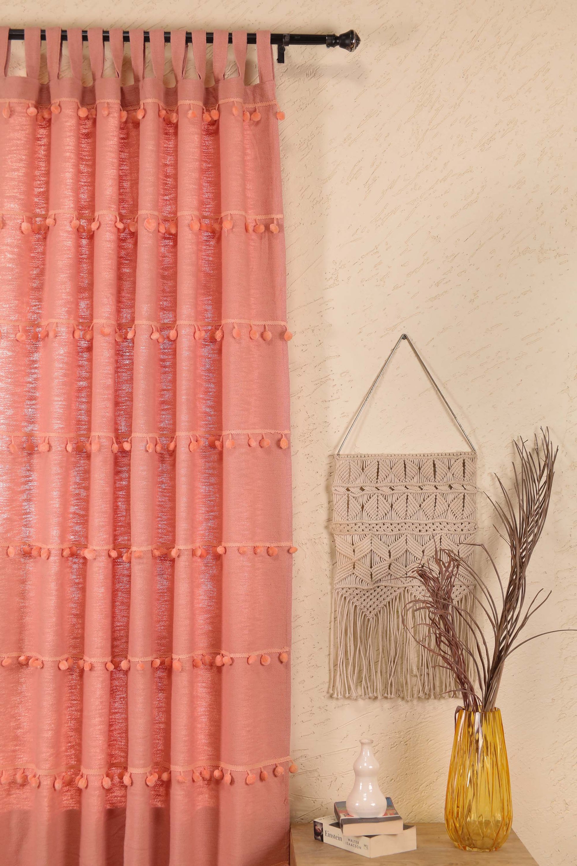Monochrome Marvels Curtain - Set of 2