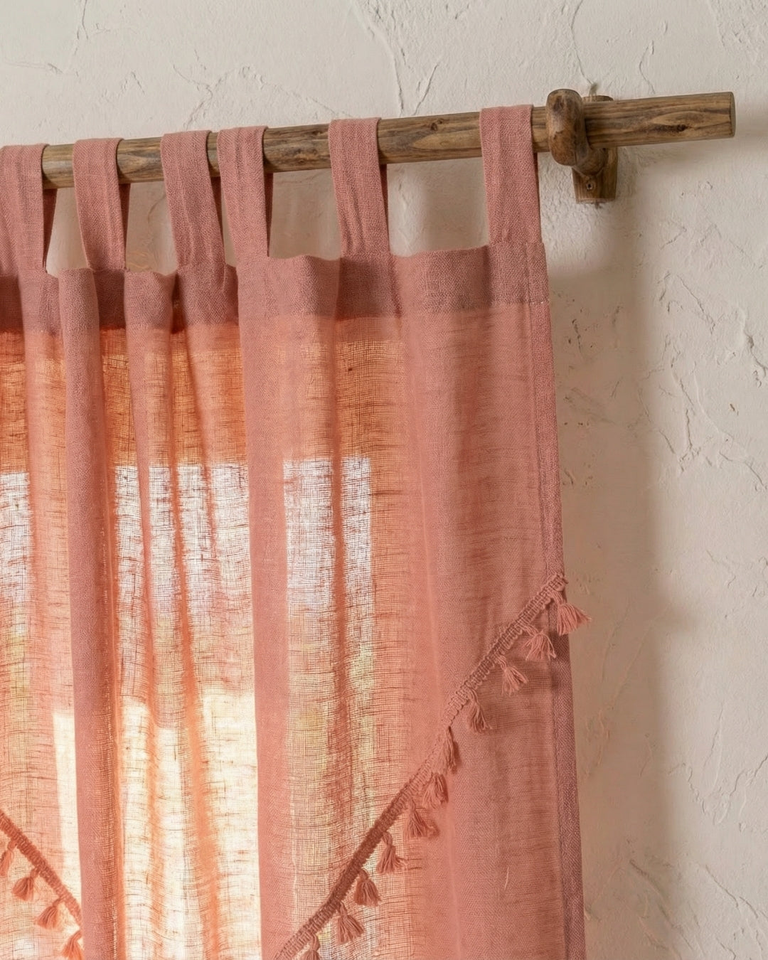 Rose Sunshine Window Curtain - Set of 2