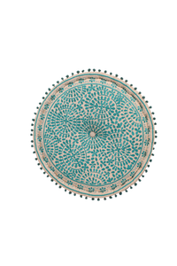 Green Euphoria Ottoman Pouf