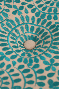 Green Euphoria Ottoman Pouf