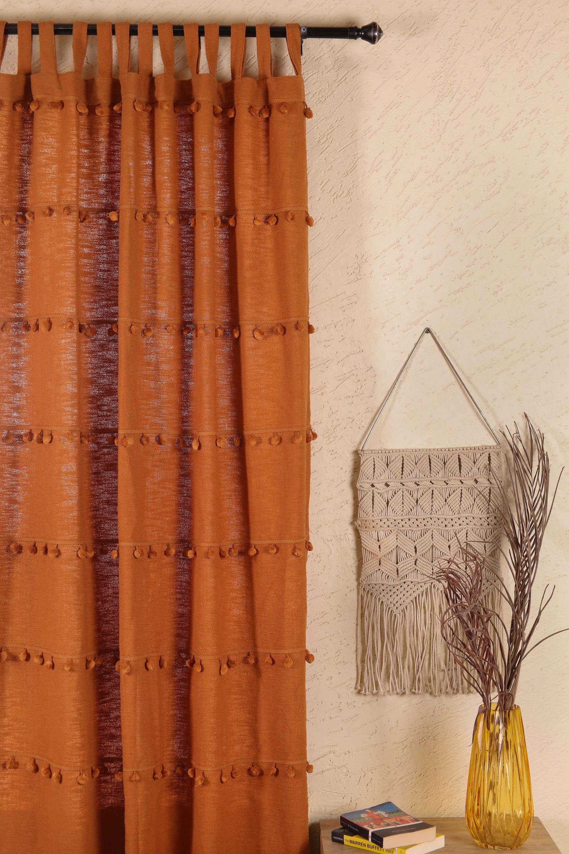 Monochrome Marvels Curtain - Set of 2