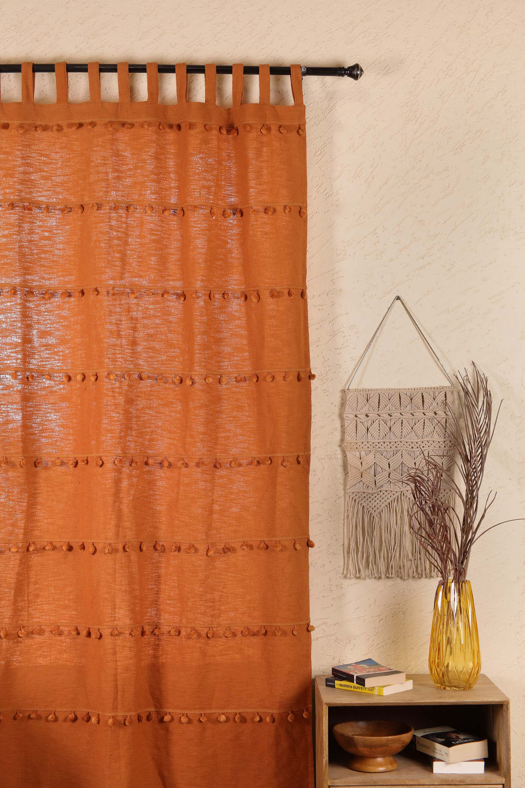 Monochrome Marvels Curtain - Set of 2