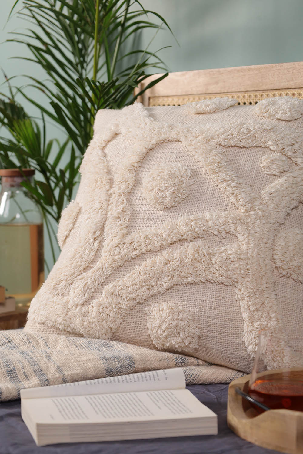 Neutral Nirvana Throw Pillow