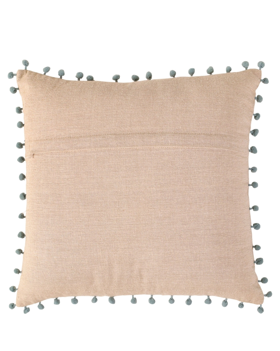 Gray Mahal Throw Pillow