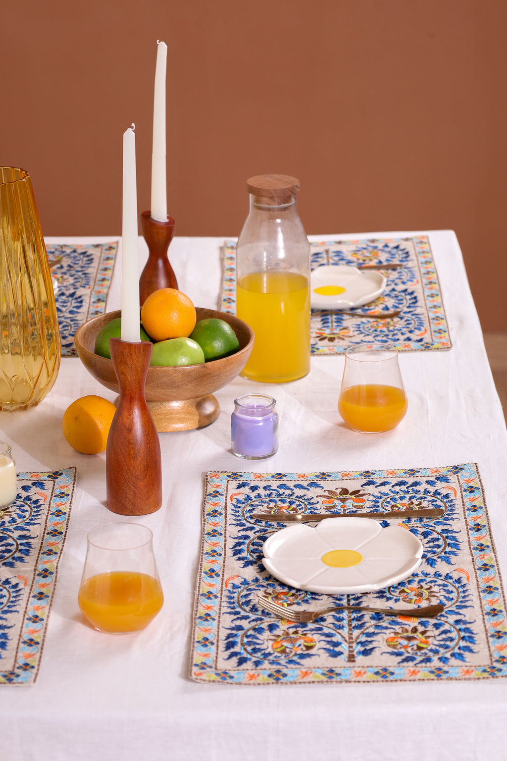 Blue Wildflower Placemat