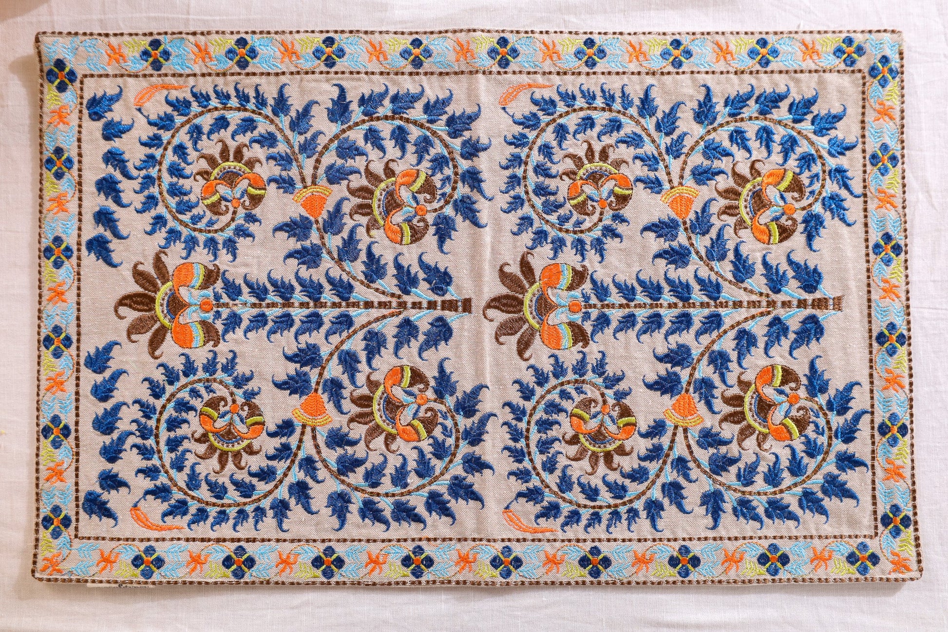 Blue Wildflower Placemat