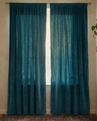 Blue Velvet Serenity Curtain