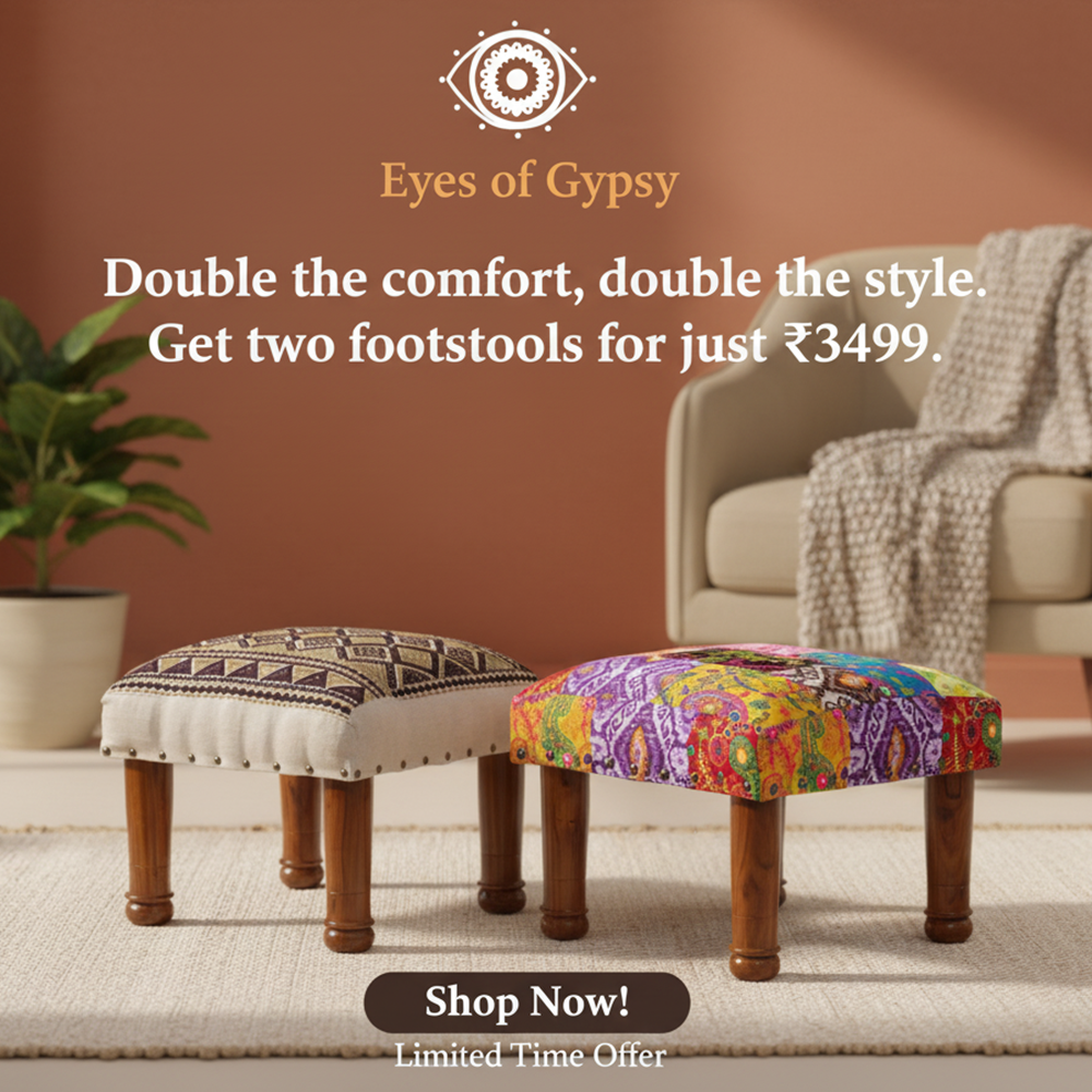 Buy 2 Footstools @ ₹3499