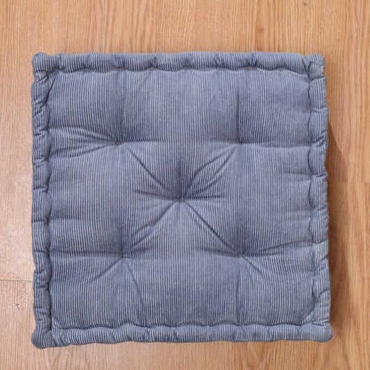 Gray Dreamy Corduroy Floor cushion