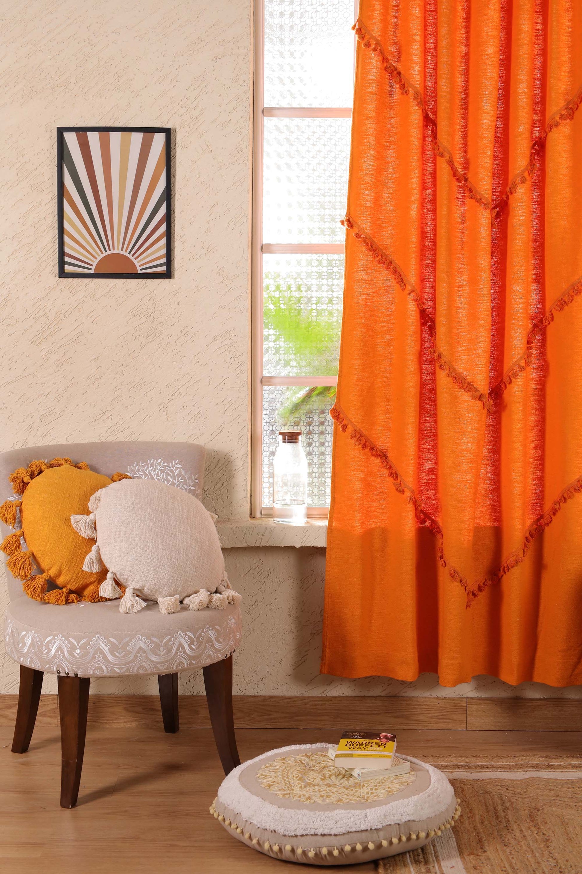 Sunshine Window Curtain - Set of 2