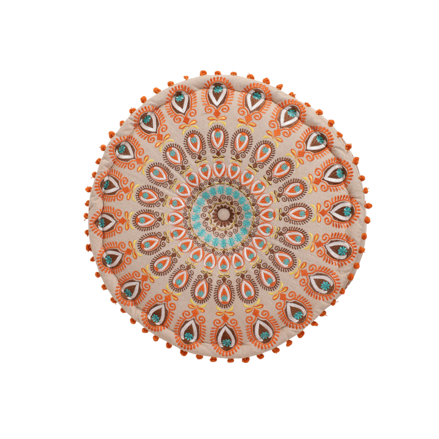 Mandala Ottoman pouf