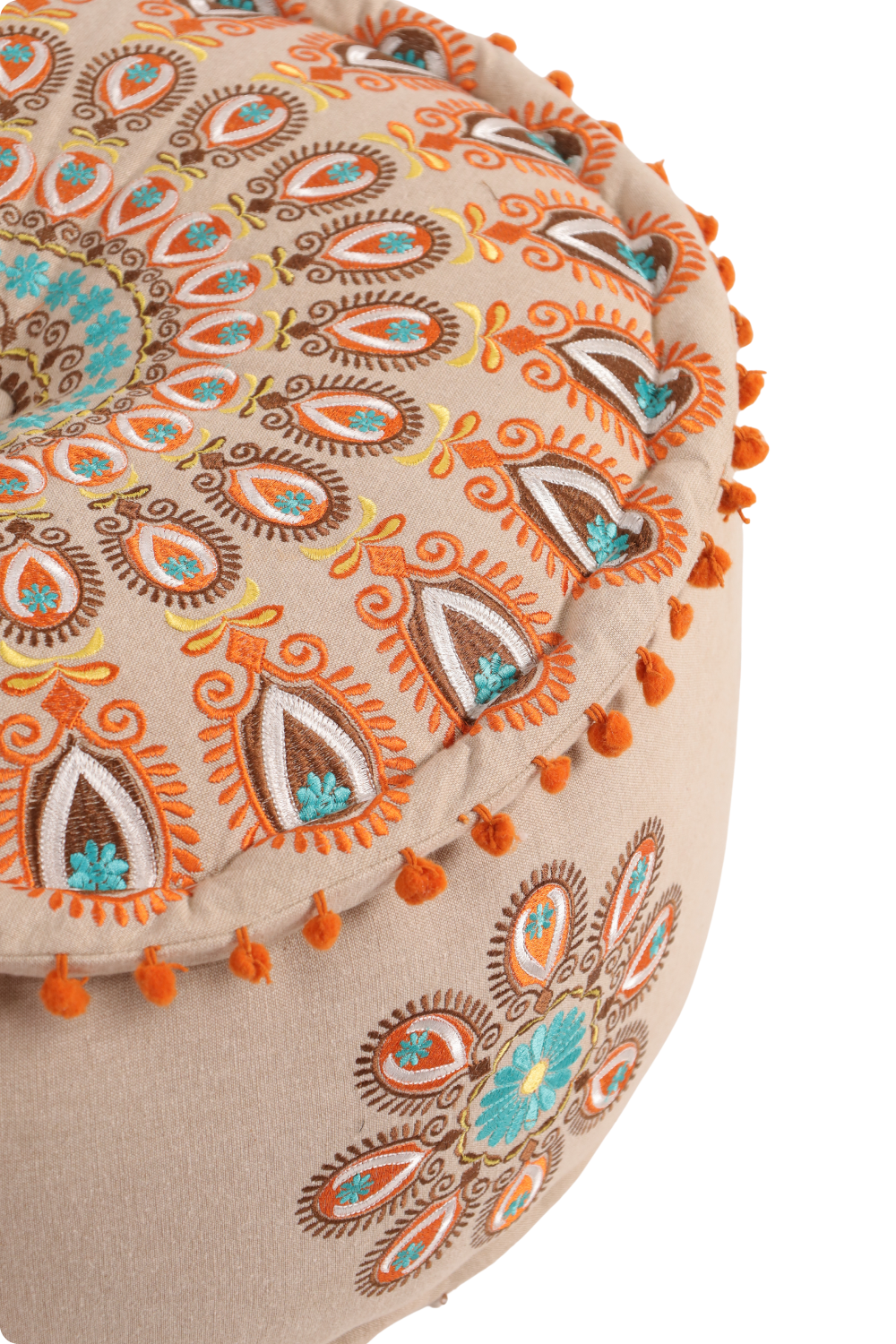 Mandala Ottoman pouf