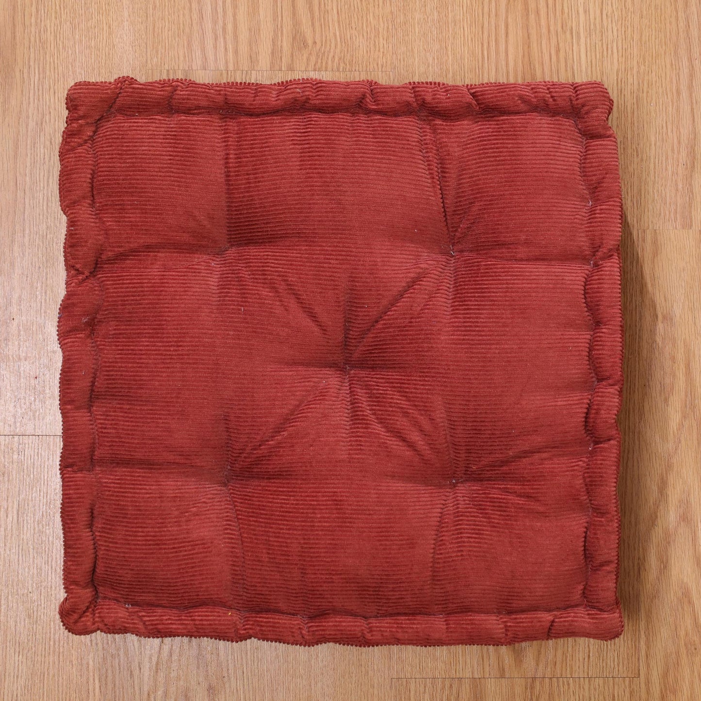 Maroon Dreamy Corduroy Floor cushion