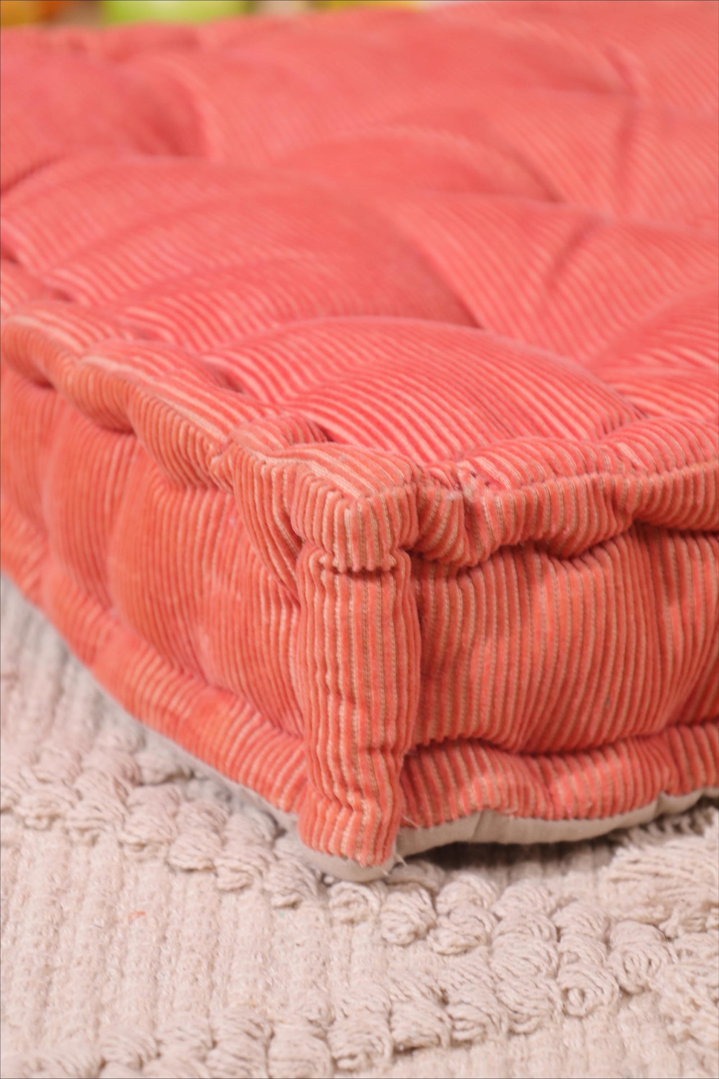 Rose Dreamy Corduroy Floor cushion