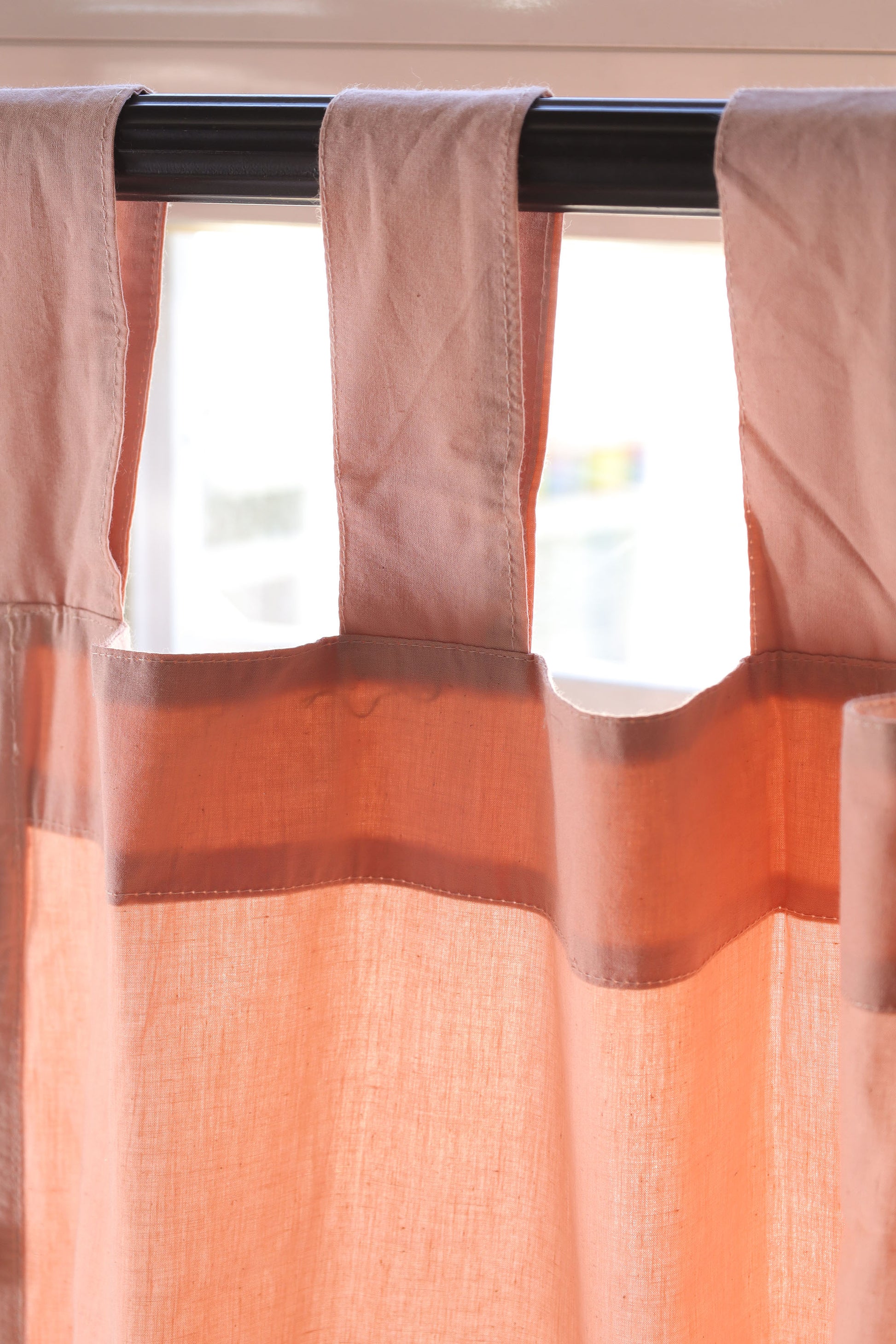 Rose Rasa Cotton Curtain - Set of 2