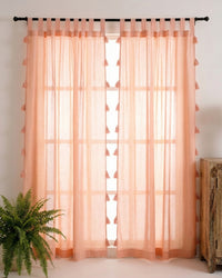Rose Mira Cotton Curtain