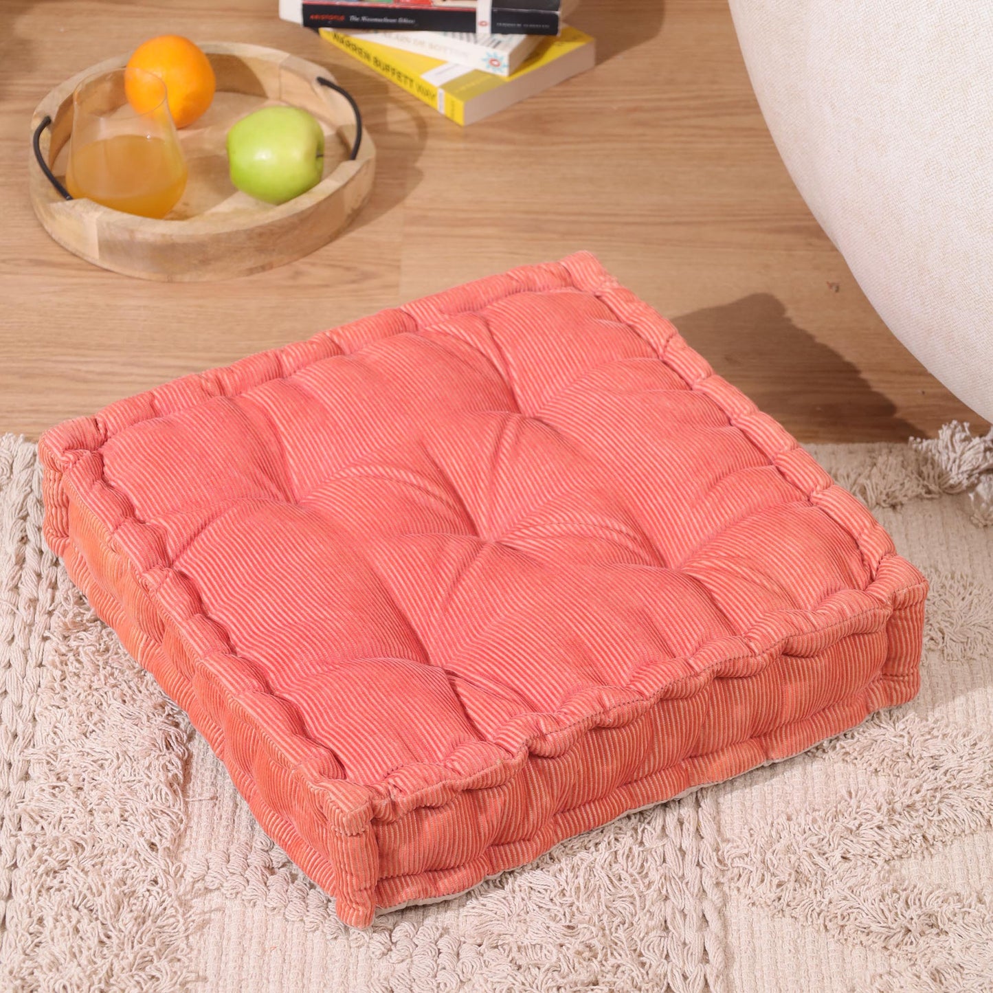 Rose Dreamy Corduroy Floor cushion