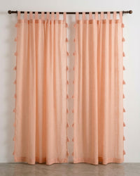 Rose Mira Cotton Curtain