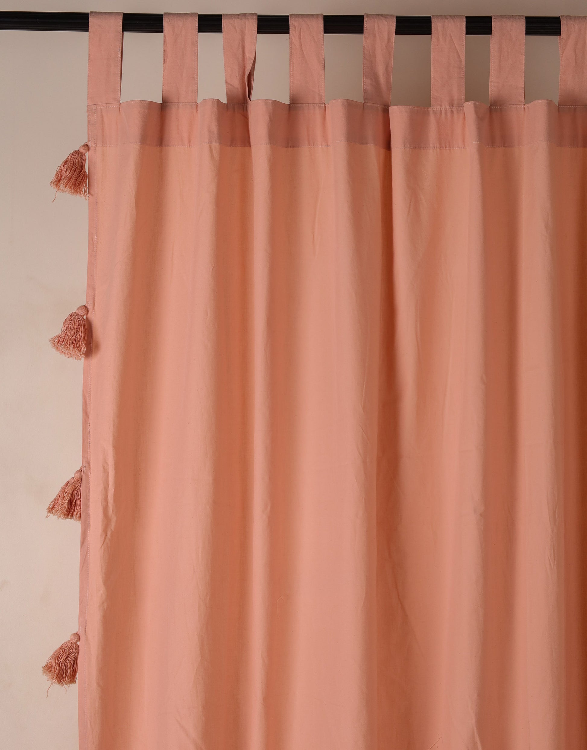 Rose Dreamy Tassel Curtain - Set of 2