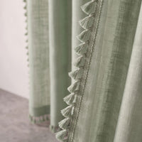 Sage Kinari Cotton Curtain photo 6