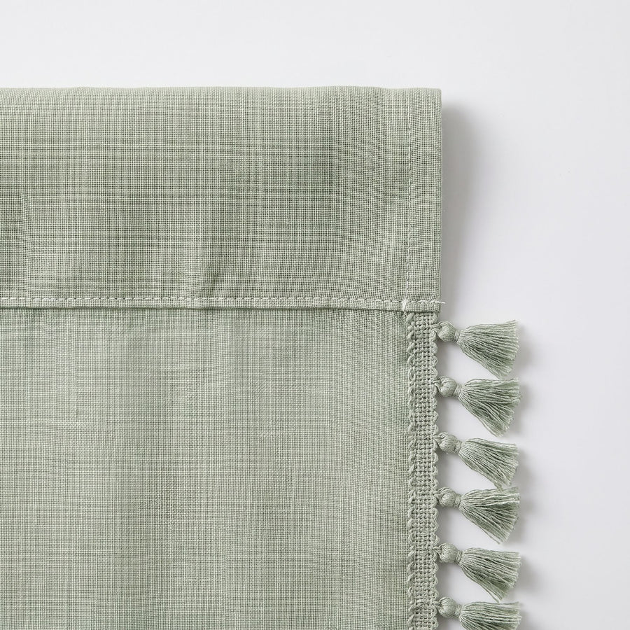 Sage Kinari Cotton Curtain photo 8