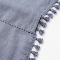Slate Kinari Cotton Curtain photo 6