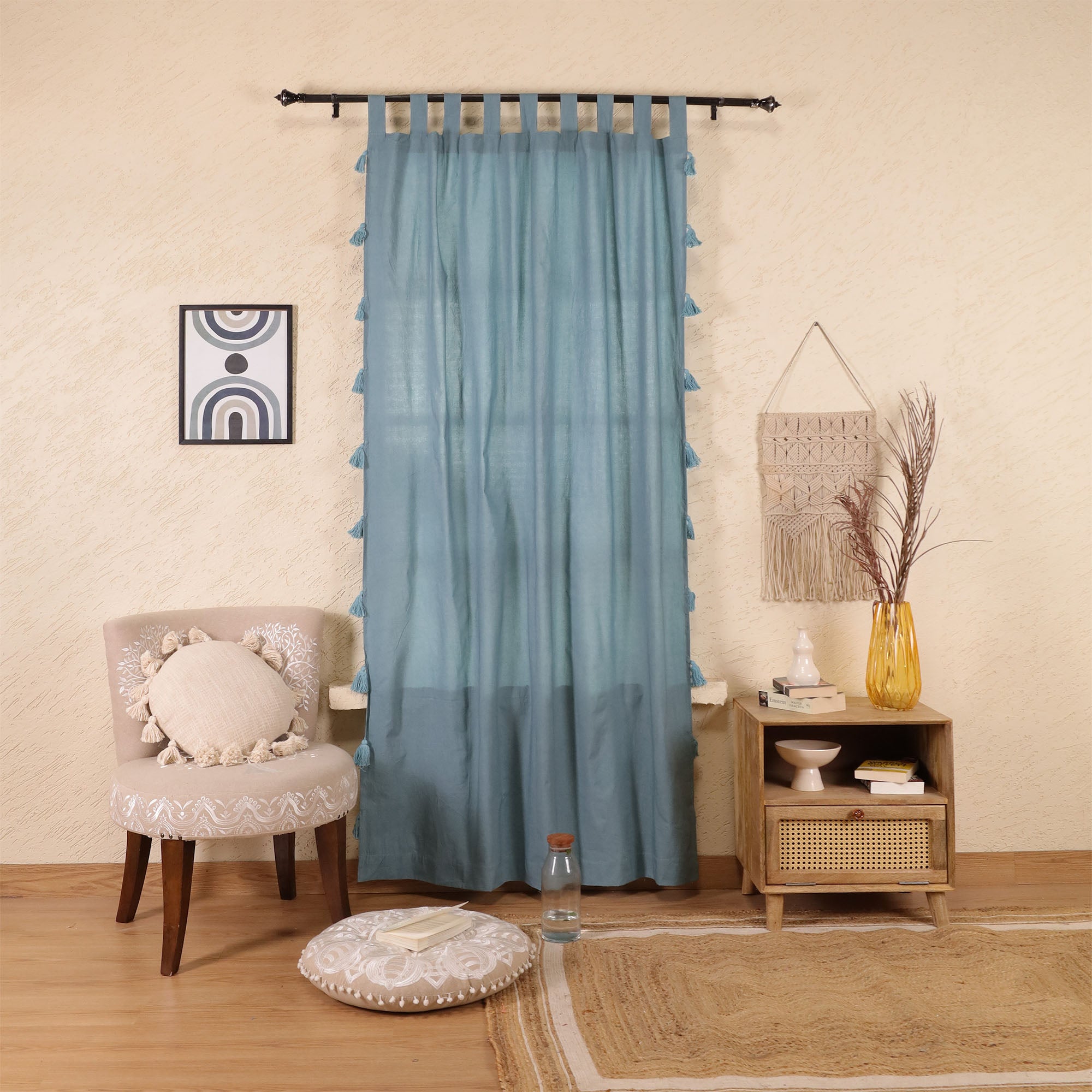 Dreamy Tassel Curtain - Set of 2