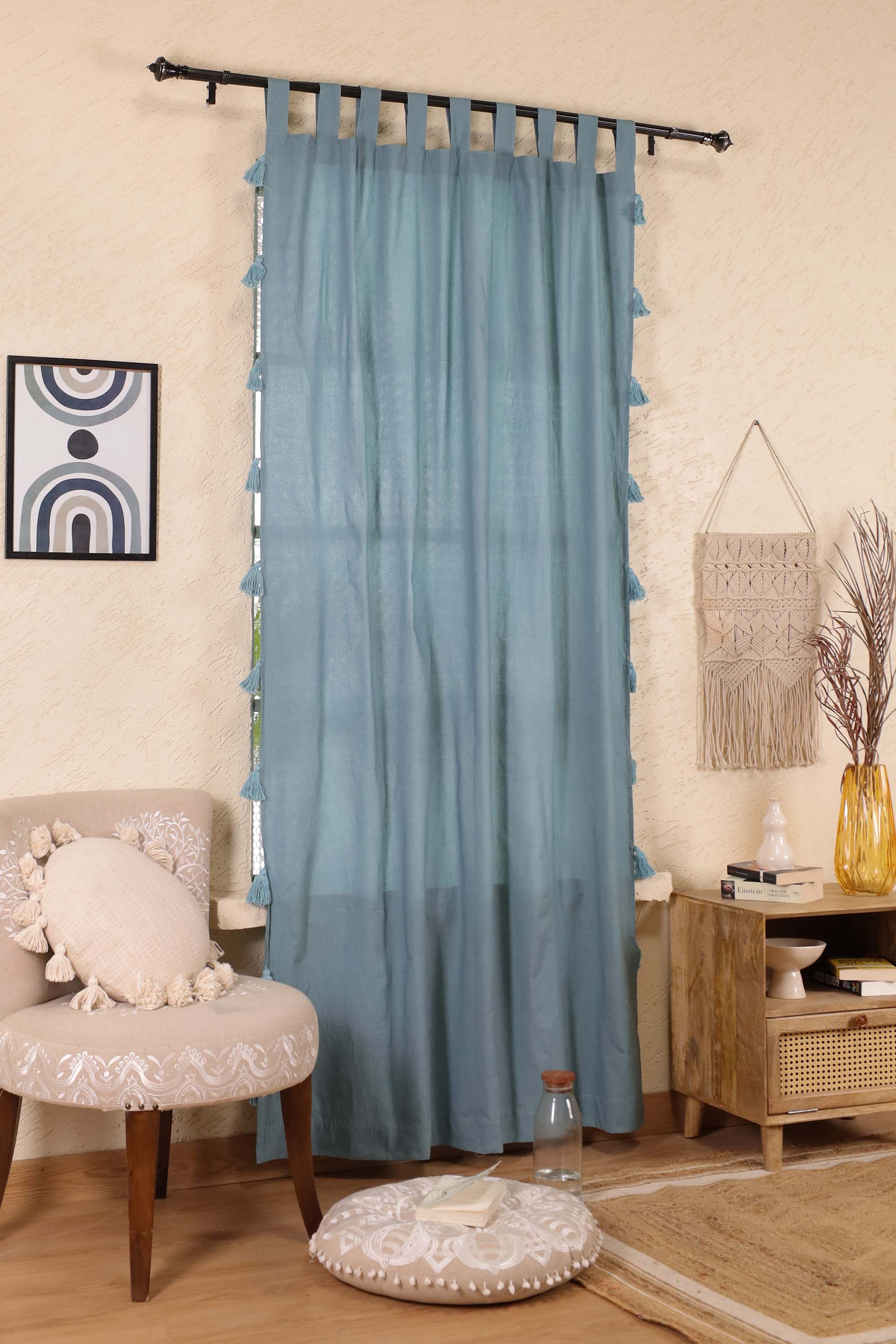 Dreamy Tassel Curtain - Set of 2