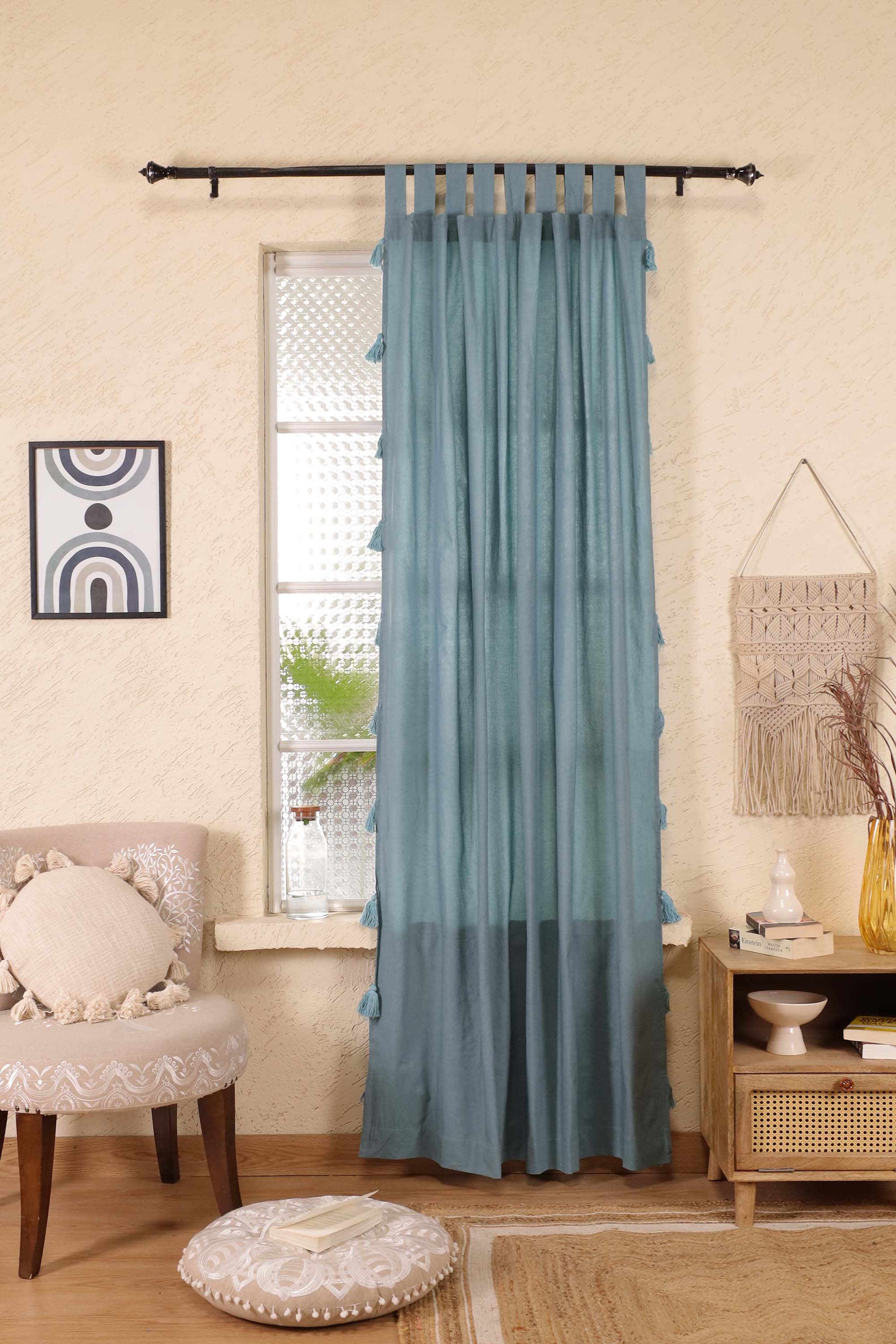 Dreamy Tassel Curtain - Set of 2