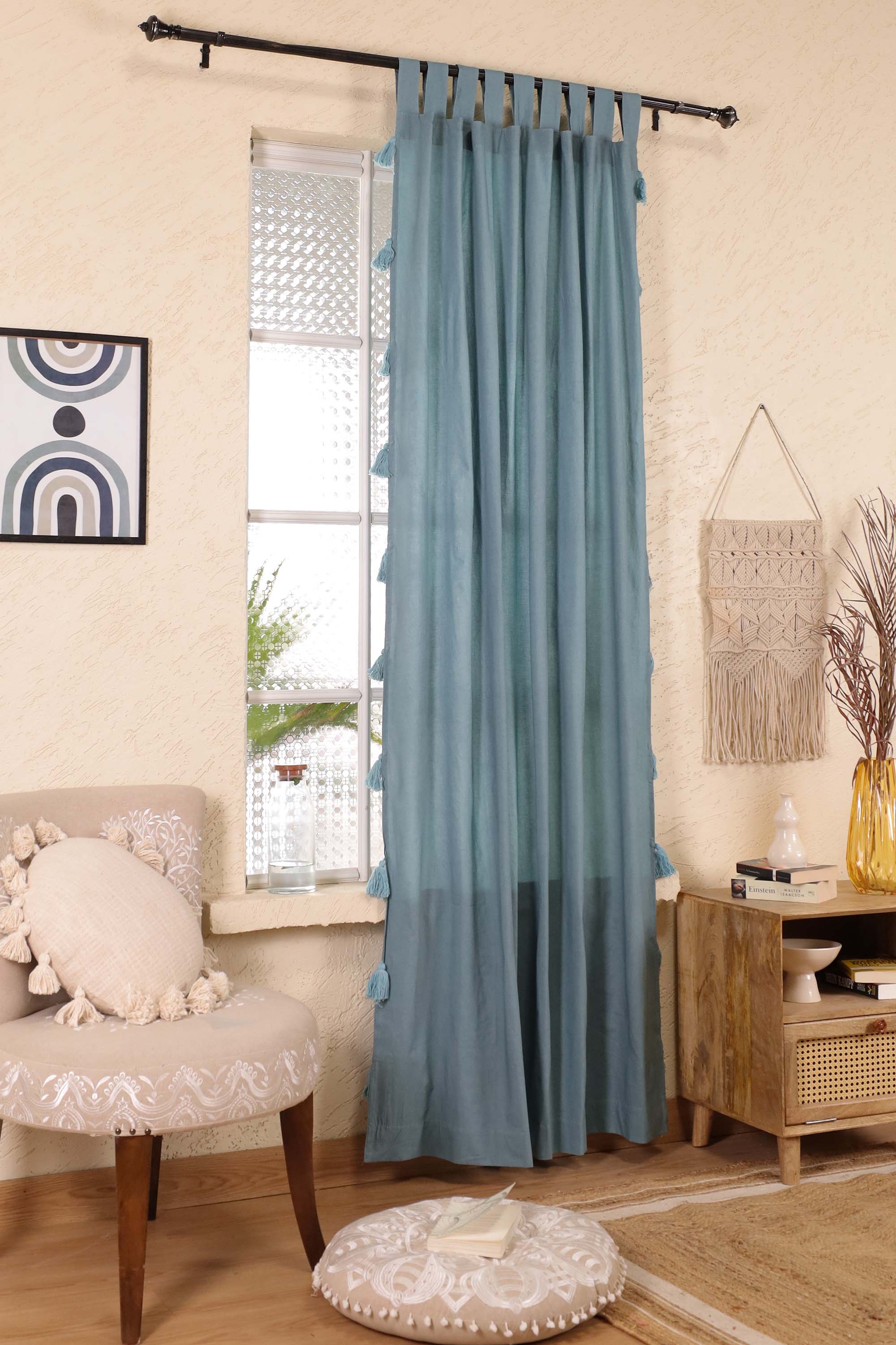 Dreamy Tassel Curtain - Set of 2