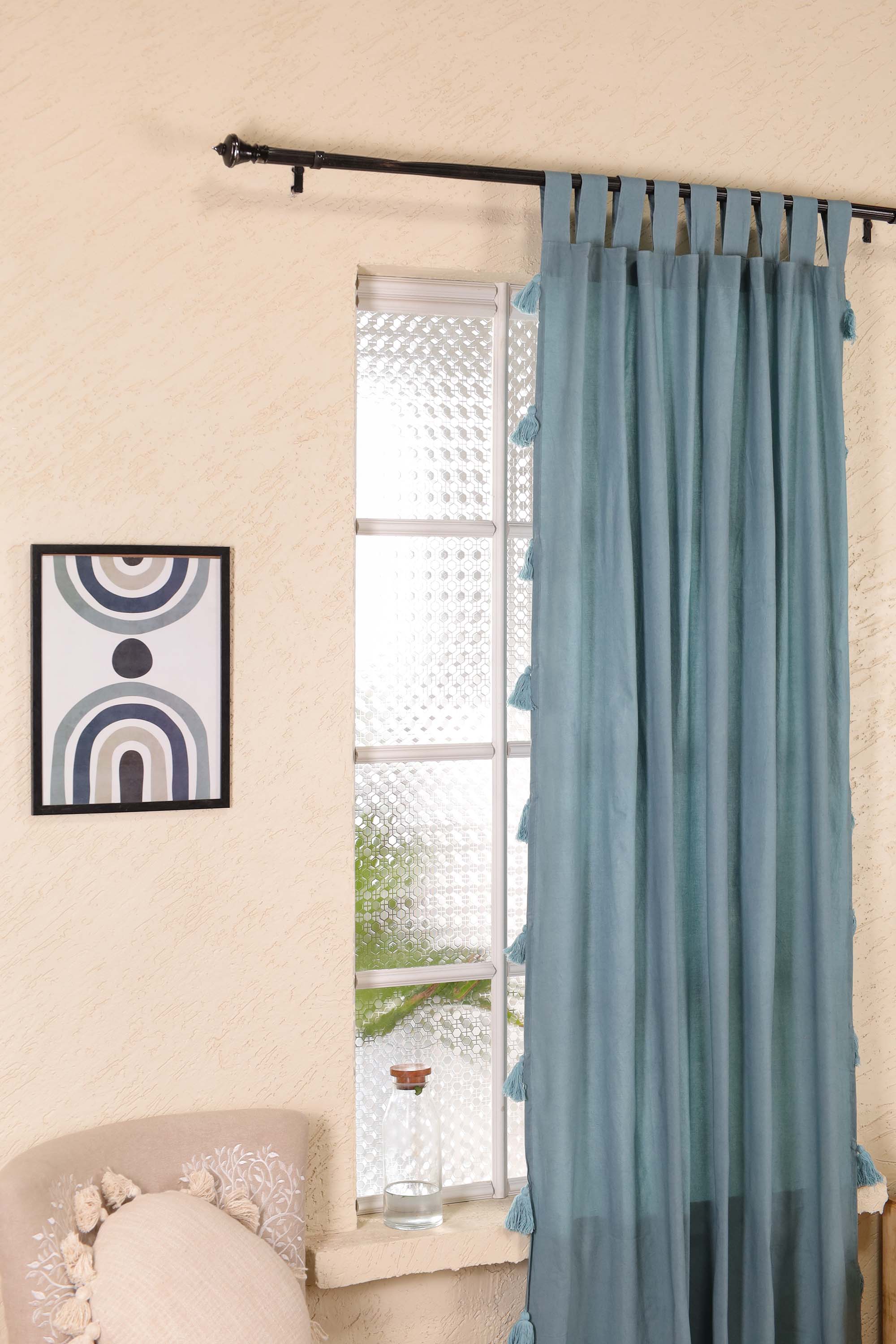 Dreamy Tassel Curtain - Set of 2