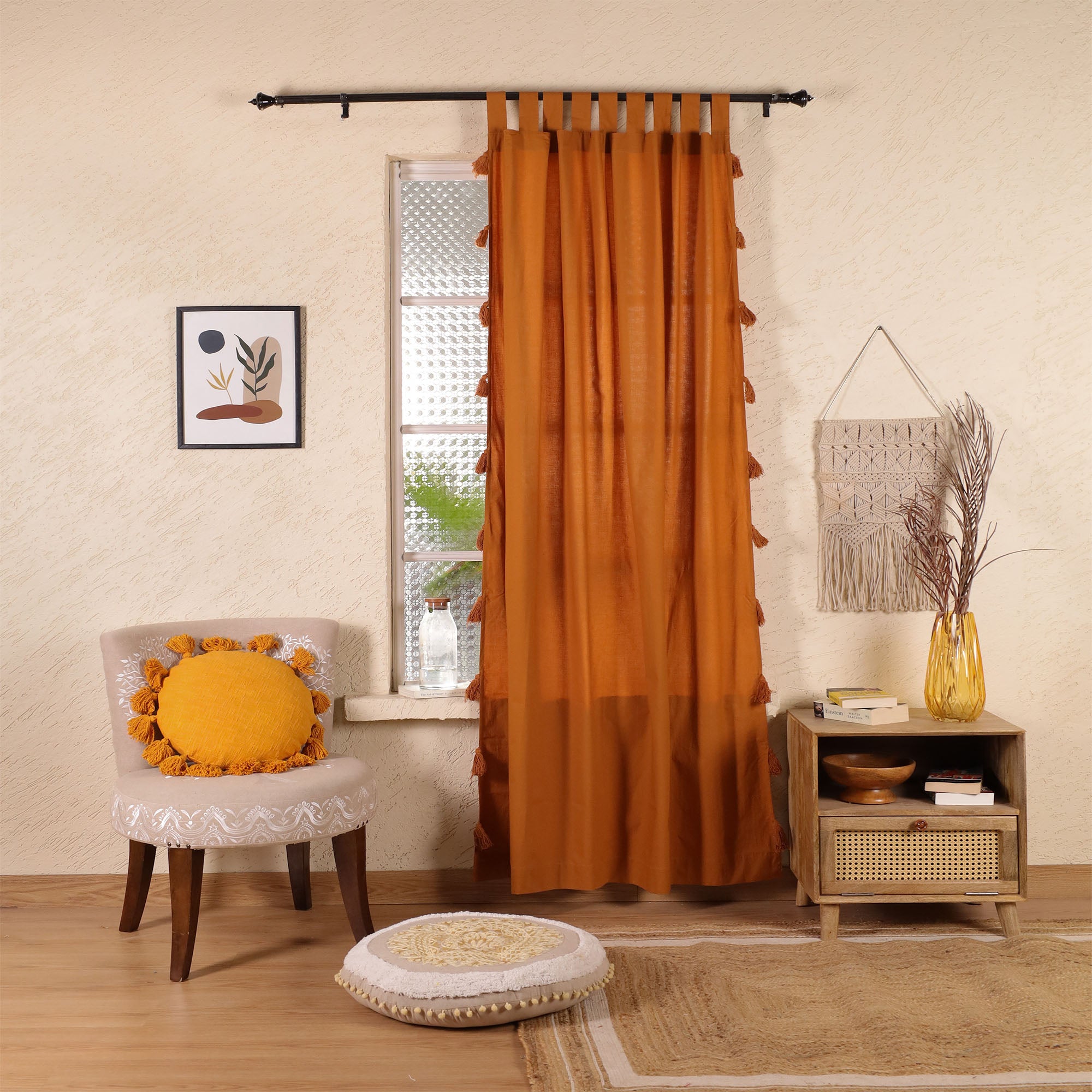 Dreamy Tassel Curtain - Set of 2