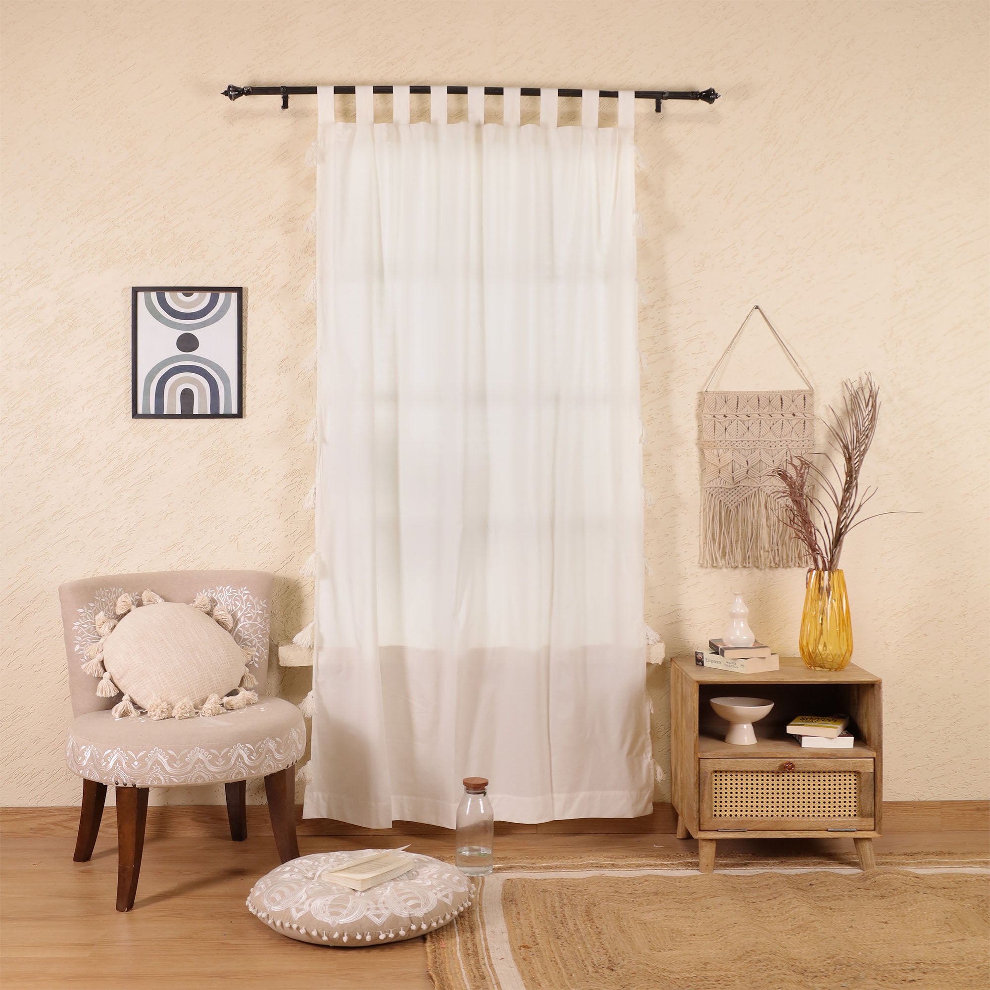 Dreamy Tassel Curtain - Set of 2