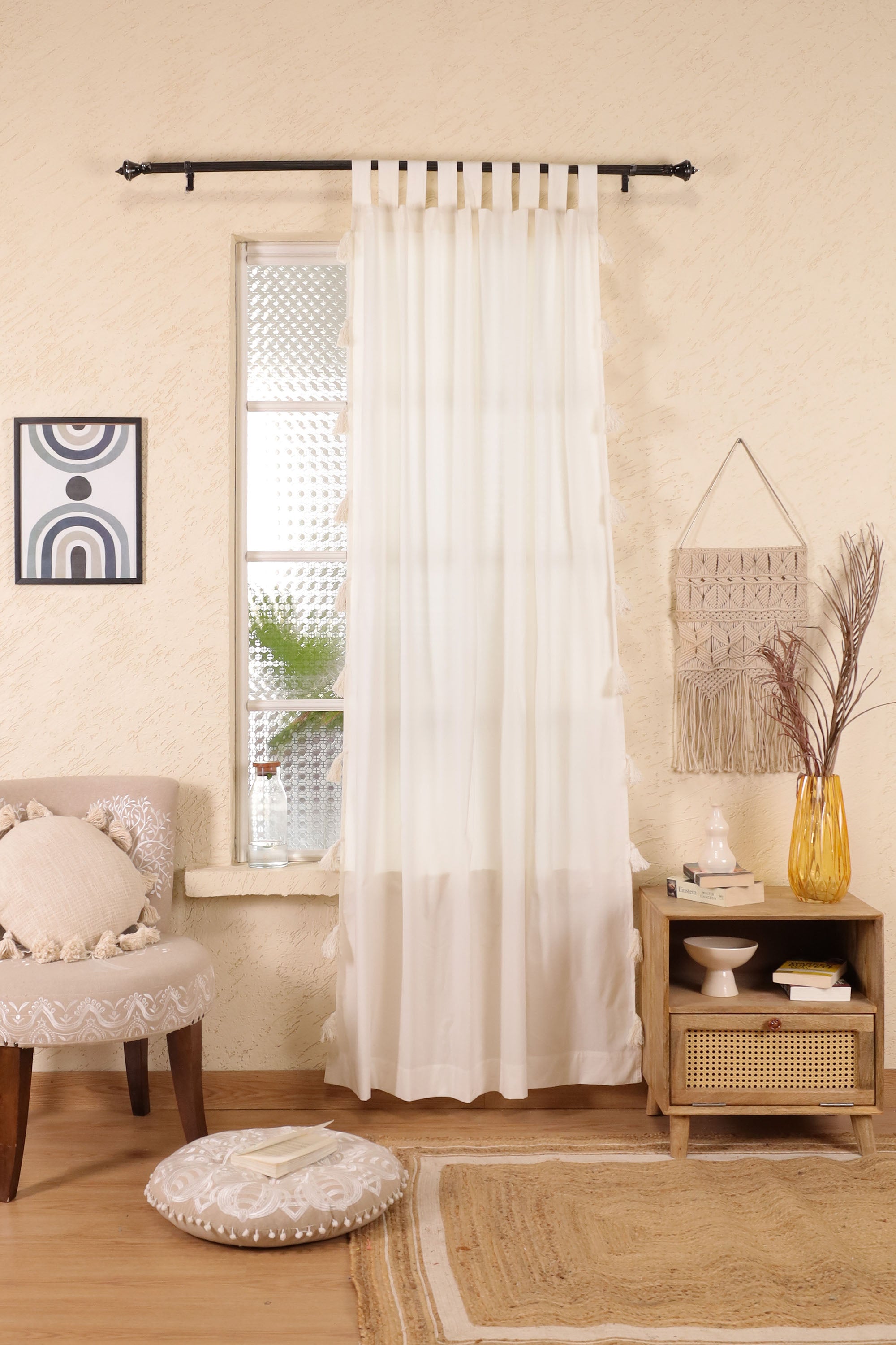 Dreamy Tassel Curtain - Set of 2