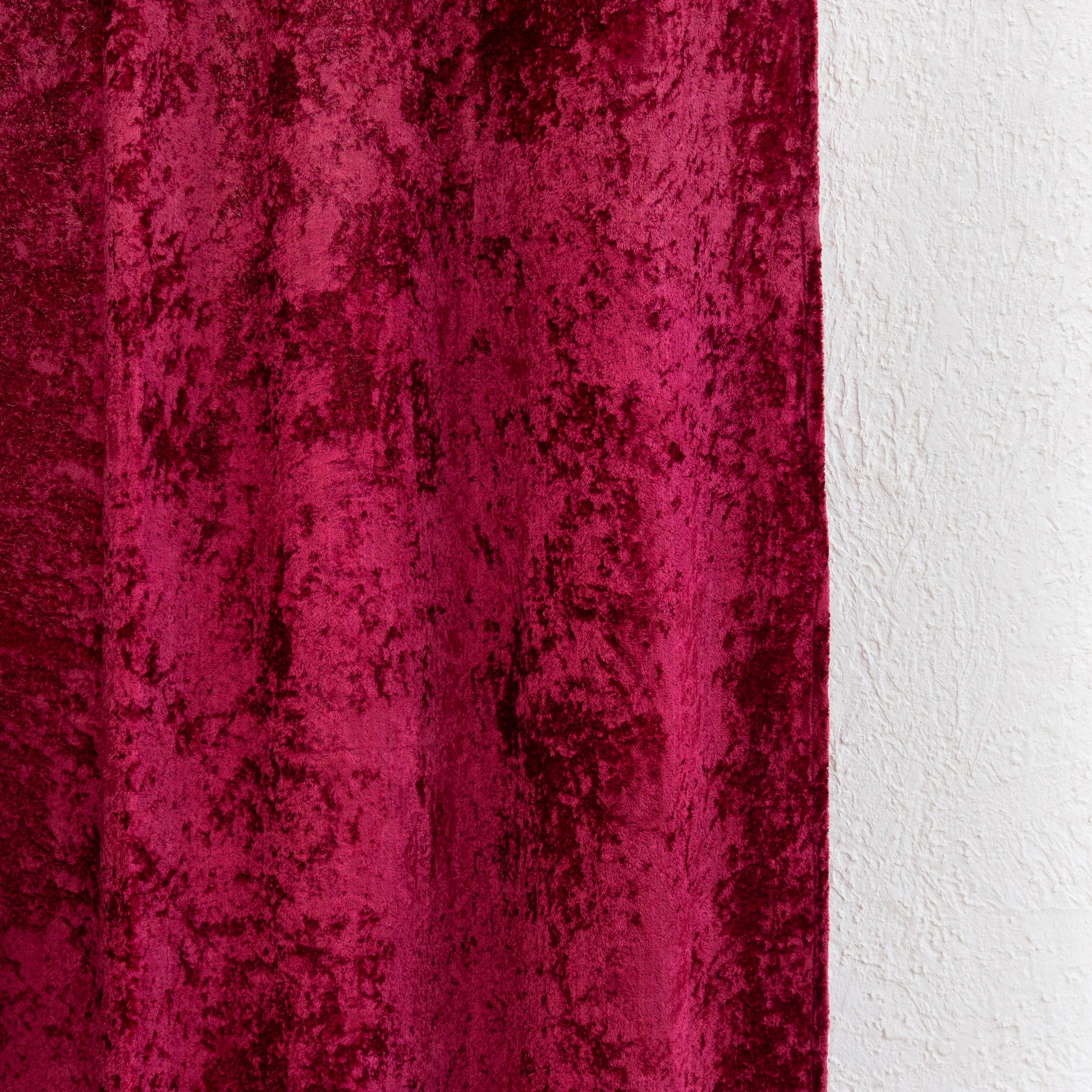 Maroon Velvet Curtain - Set of 2